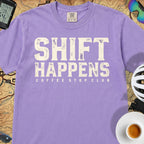 Shift Happens Cycling T-Shirt — Violet