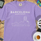 Barcelona Grand Depart T‑Shirt — Violet
