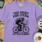 Too Hairy Cycling T-Shirt — Violet