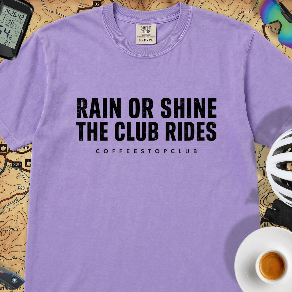 Rain or Shine T‑Shirt — Violet
