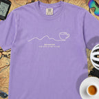 Destination Cycling T-Shirt — Violet