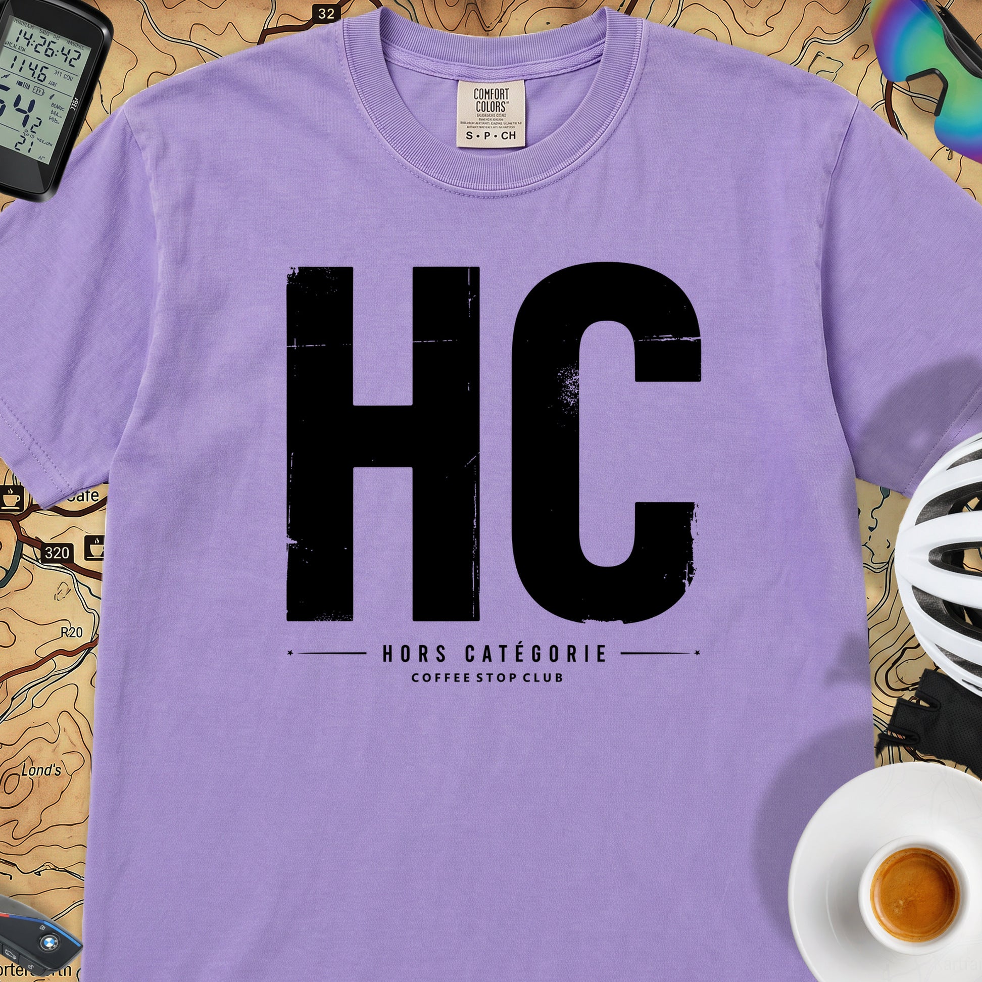 Hors Catégorie Tour T-Shirt — Violet