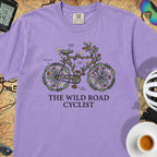 Wild Road Cyclist T-Shirt — Violet