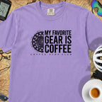 Favorite Gear is Coffee T-Shirt — Violet