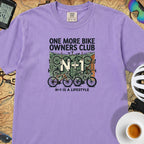 One More Bike N+1 T-Shirt — Violet