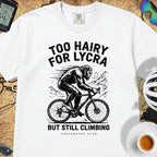 Too Hairy Cycling T-Shirt — White