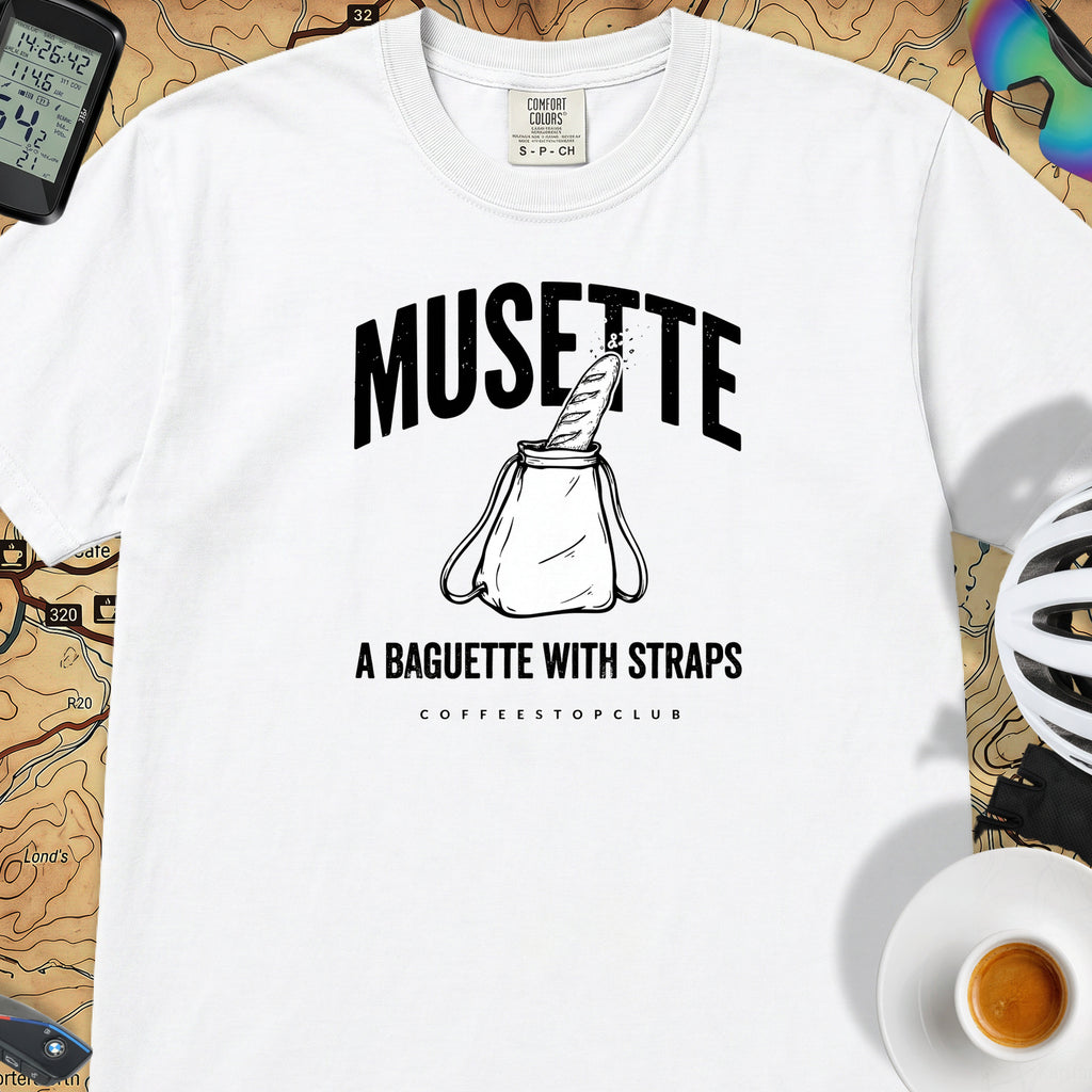 Mussette Bag Baguette T-Shirt — White