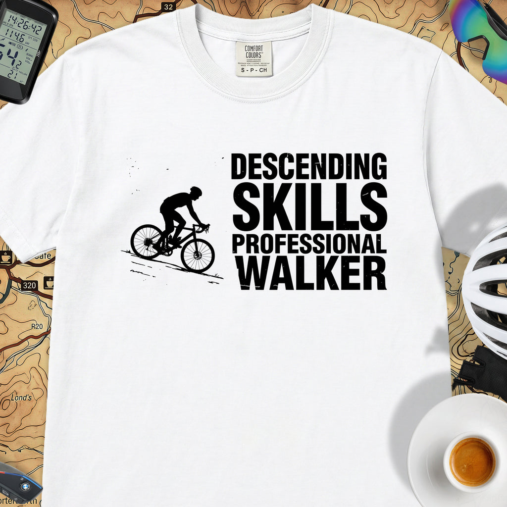 Descending Skills T-Shirt — White