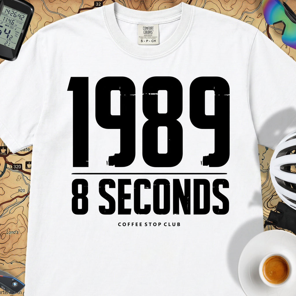 1989 in 8 Seconds T-Shirt — White