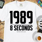 1989 in 8 Seconds T-Shirt — White