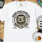 Average Speed Cycling T-Shirt — White