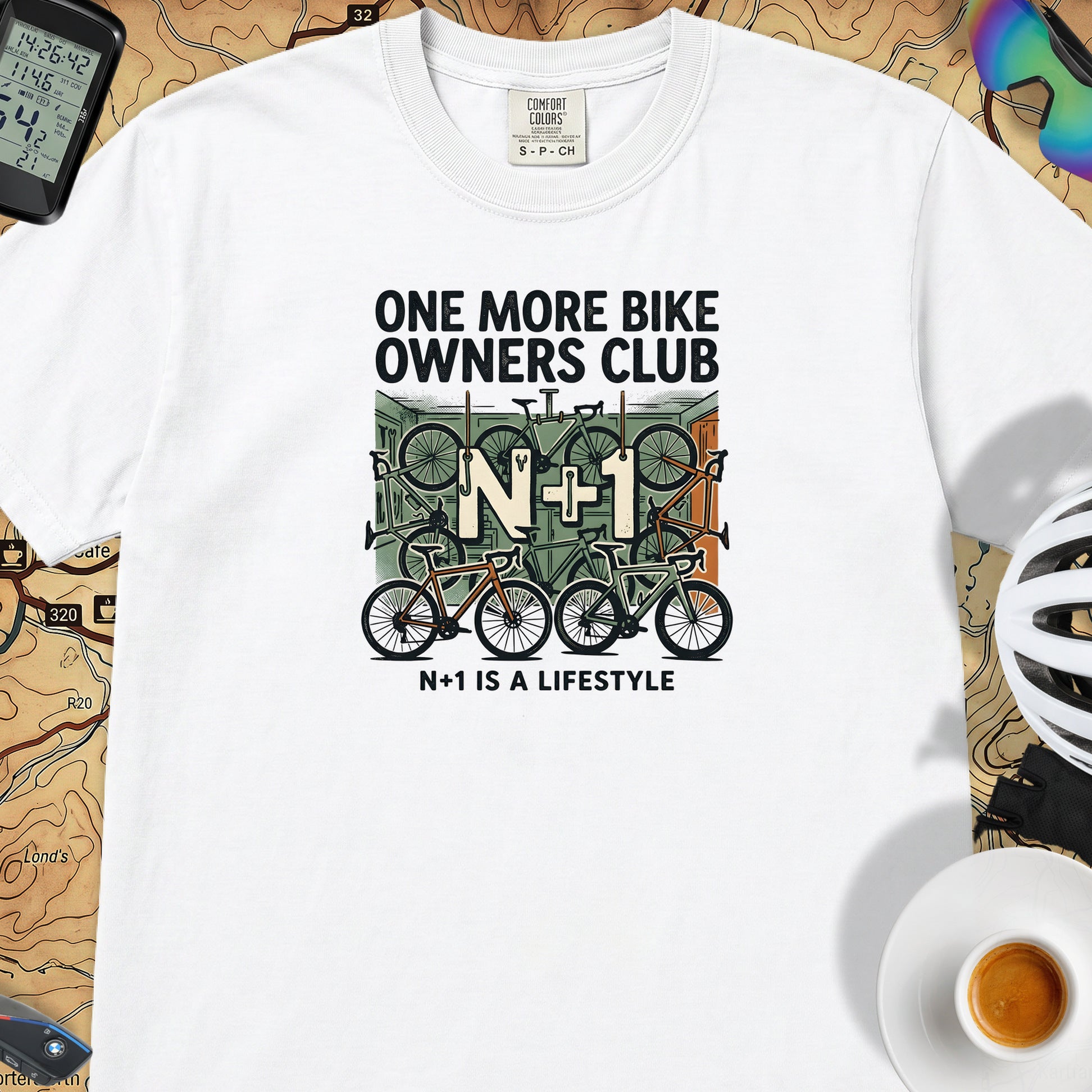 One More Bike N+1 T-Shirt — White