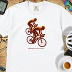 Duo Ride Coffee Stop Club T-Shirt — White
