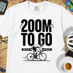 200M To Go Cycling T-Shirt — White
