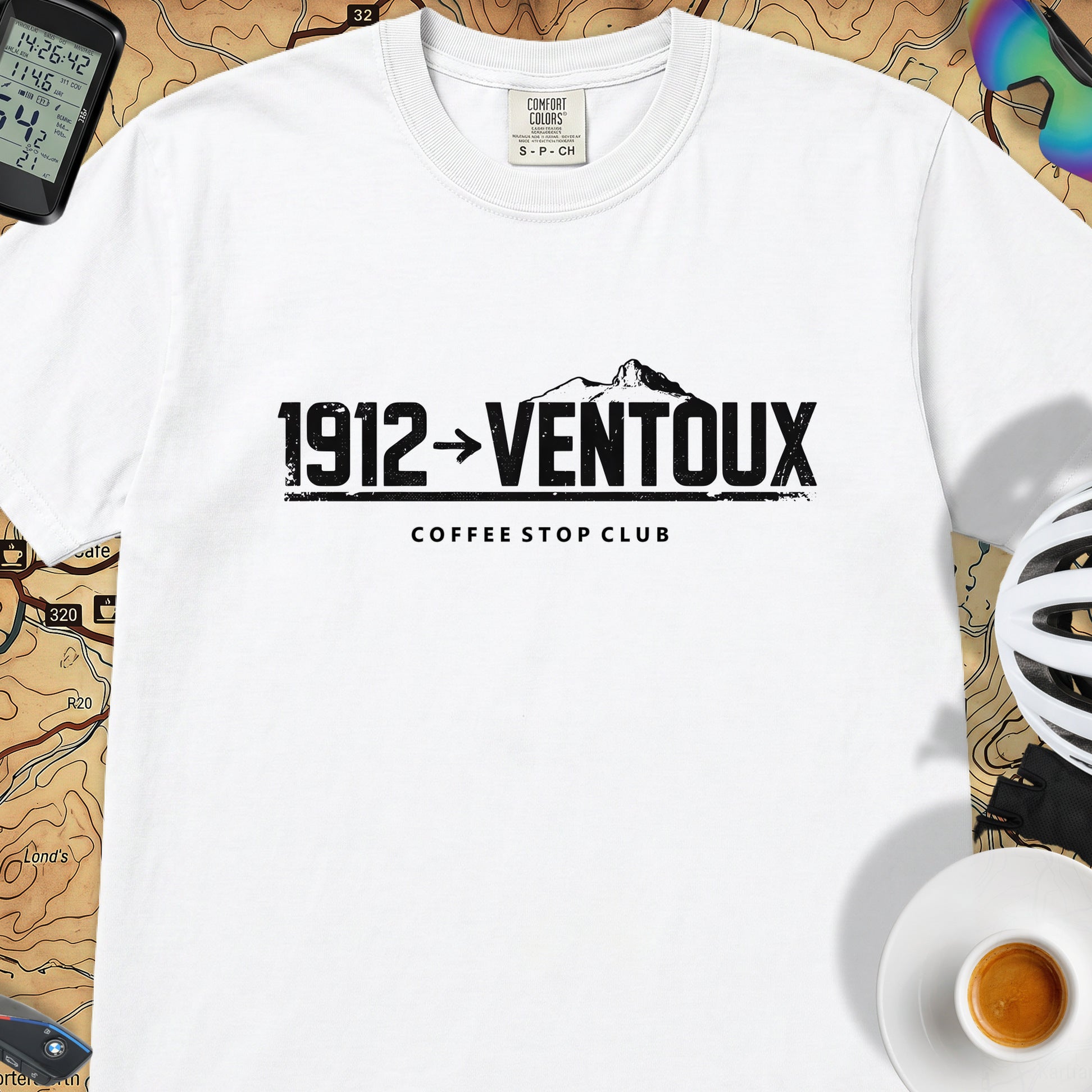 1912 --> Ventoux Tour T-Shirt — White