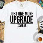 One More Upgrade Cycling T-Shirt — White