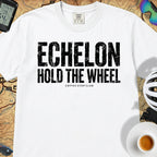 Echelon Hold the Wheel Tour T-Shirt — White