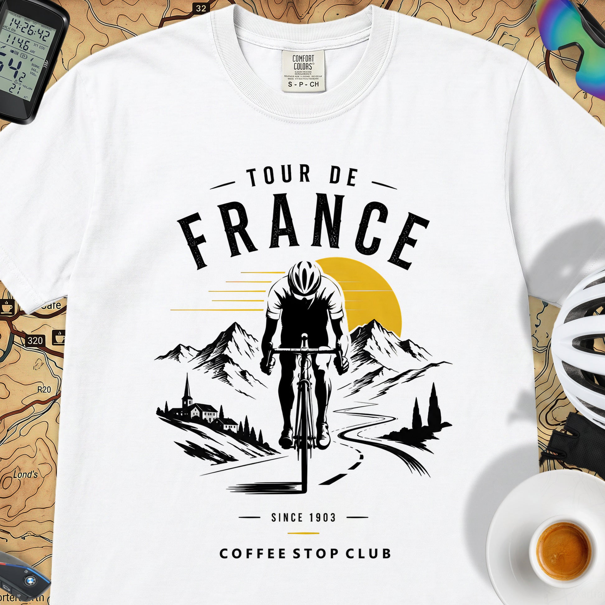 Tour de France CSC T-Shirt — White