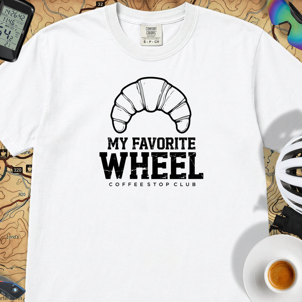 Favorite Wheel T-Shirt — White