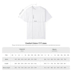  Proud Member Coffee Stop Club T-Shirt — Size Chart
